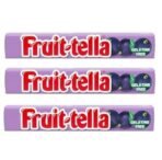Fruit-Tella Blackcurrent (Pack Of 3), Fruit-Tella Orange Flavour (Pack Of 3) Chewy Toffee Stick (6 x 32.4g) - Fast UK Delivery - Image 3