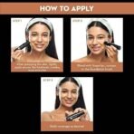 SUGAR Cosmetics Ace Of Face Foundation Stick With In-Built Brush | Lasts 24Hrs | Full Coverage Foundation For Women| 7Gm - 37 Freddo, Matte, All - Fast UK Delivery - Image 6