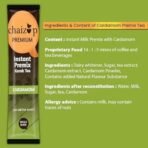 Premium 1 Min Instant Cardamom Tea Premix - 10 Sachets | Cardamom Flavours | 10 Servings | 140g - Fast UK Delivery - Image 4
