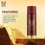 DENVER Honour Deo - 200ML & Black Code Pocket Perfume - 18ML (Combo Pack of 2) | Long Lasting Fragrance For Men - Fast UK Delivery - Image 5