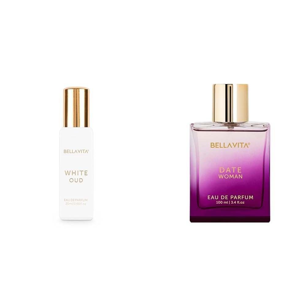 uk41YJ5AOVZvL-1.jpg Bella Vita Luxury White Oud Unisex Eau De Parfum Spray Date Woman Eau De Parfum Perfume With Pink Pepper Jasmine & Vanilla premium Long Lasting Floral & Fruity Fragrance For Women 100 Ml - Fast UK Delivery - Image 1