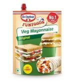 Dr. Oetker FunFoods veg Mayonnaise Original, 100% Veg, Trans Fat Free 900g/800 gram - Fast UK Delivery - Image 2