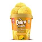 Kwality Wall's The Dairy Factory Alphonso Mango Icecream Tub, 700 ml - Fast UK Delivery - Image 2