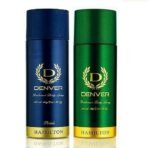 DENVER Hamilton & Pride Deo - 200ML Each (Combo Pack of 2) | Long Lasting Body Spray for Men - Fast UK Delivery - Image 2