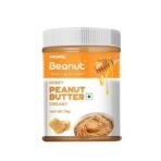 Beanut Peanut Butter - 1kg, 100% Pure Roasted peanuts,NON-GMO Gluten & Cholesterol Free, Vegan, High in Protein, Nut Butter, Peanut Butter - Fast UK Delivery - Image 2