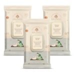 Baby Forest Mulmul Baby Wipes | Ultra-Soft Baby Wet Wipes | Water Based Wipes | Chemical Free & Organic Baby Wipes | 3x Thicker & Softer Wipes | 72 Wipes | Pack of 3 - Fast UK Delivery - Image 2