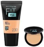 Maybelline New York Liquid Full Coverage Foundation For All Skin Types oil, Matte & Poreless Natural Buff & Warm Nude, 8G, Pack Of 1 - Fast UK Delivery - Image 2