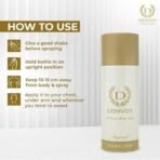 DENVER Hamilton Imperial Deo (Pack of 3) - 165ML Each | Long Lasting Deodorant Body Spray for Men - Fast UK Delivery - Image 6