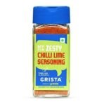 CRISTA Zesty Chilli Lime Seasoning | Chilly & Lemon Spice Blend | Trans Fat Free | Vegan | Zero added Colours, Fillers, Additives & Preservatives | 50 gms - Image 2