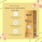 Deewal Rose Gold Radiance Face Oil | Organic & Pure Rose Oil for Glowing Skin | Reduces Dark Spots | All-Season Nourishment for Healthy Skin | All Skin Types - 30ml - Fast UK Delivery - Image 6