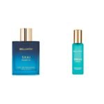 Bella Vita Luxury Skai Aquatic Unisex Eau De Cologne FRESH Unisex Eau De Toilette Perfume with Bergamot LavenderYlang YlangPremium Long Lasting Fresh Fragrance for Men & Women 20ML - Fast UK Delivery