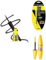 Maybelline New York Colossal Kajal, Black, 0.35g And New York Colossal Bold Eyeliner, Black, 3g And New York Volume Express Colossal Mascara, Washable, Glam Black, 10.7ml Matte Finish - Fast UK Delivery - Image 2
