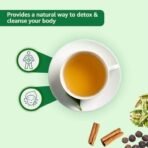 Vedaka Detoxifying Kahwa Tea | 100 teabags | Contains Salt, Ginger, Tulsi, Cinnamon, Black Pepper, Cloves, Nutmeg, Asafoetida & Cardamom Seed | Natural Body Cleanser, 180 gram - Fast UK Delivery - Image 3