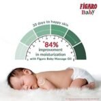 Figaro Baby Massage Oil with Goodness of Natural Olive oil enriched with vitamin E, Dermatologically tested, 400 ml (Pack of 2) - Fast UK Delivery - Image 4