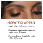 SUGAR Cosmetics Blend The Rules Eyeshadow Palette | Long Lasting, Smudge Proof & Shimmery Finish | 10.4 Gm - 02 Warrior (8 Smokey Shades) - Fast UK Delivery - Image 6