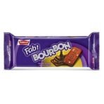 Parle Fab! Bourbon Chocolate Cream Sandwich Biscuits, 150g/135g(weight may varies) - Fast UK Delivery - Image 2