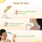 Mamaearth Vitamin C Moisturizing Body Wash with Vitamin C & Refreshing Lemon Scent for Skin Illumination- 275ml|Deeply Cleanses|Intensely Moisturizes|Long-Lasting Fragrance|Radiant Glow|All Skin Types - Fast UK Delivery - Image 6