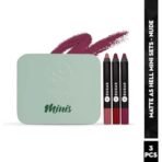 SUGAR Cosmetics Matte as Hell Lip Crayon Set (Pack of 3) | Lasts upto 8hrs | Water Resistent Lipstick for Women | Nude Shades - Fast UK Delivery - Image 7