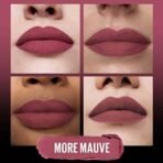 Maybelline New York Color Sensational Ultimatte Matte Lipstick, Non-Drying, Intense Color Pigment, More Mauve, Purple Mauve Pink, 0.06 oz - Fast UK Delivery - Image 4