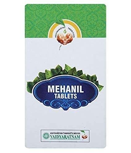 uk41aefg8-RSL-1.jpg VAIDYARATNAM Mehanil Tablets 100, Ayurvedic Products, Ayurveda Products (VMEHAT100TAB) - Fast UK Delivery - Image 1