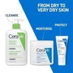 CeraVe Moisturizing Cream For Dry To Very Dry Skin (454g) - Formulated with 3 Essential Ceramides And Hyaluronic Acid | Non-Comedogenic Moisturizer For Face and Body - Fast UK Delivery - Image 7