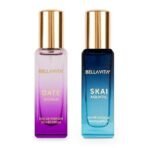 Bella Vita Luxury Skai Aquatic & Date Women Perfume Combo with Bergamot, Pink Pepper|Fruity Long Lasting EDC, EDP Fragrance Liquid Scent Pack of 2, 20 Ml each - Fast UK Delivery - Image 2