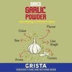 CRISTA Essential Ground Spices Combo - 2 | Paprika Powder X 1, 45 gms & Garlic Powder X 1, 45 gms | No Added Colours, Fillers & Preservatives | Pack of 2 - Image 5