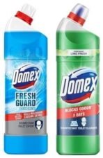 Domex FreshGuard Toilet Cleaner,Lime Fresh, 1 ltr and Domex Fresh Guard Disinfectant Toilet Cleaner Liquid|| Ocean Fresh|| 1 L - Fast UK Delivery - Image 2