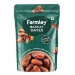Farmley Barkat Dates 250g | Arabian Dates I Khajur | Dried Dates | No Added Sugar | ArHealthy & Nutritious Snack | Pack of 1 - Fast UK Delivery