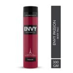 ENVY Passion Talc - 300GM | Scented Talcum Powder for Men - Fast UK Delivery - Image 3