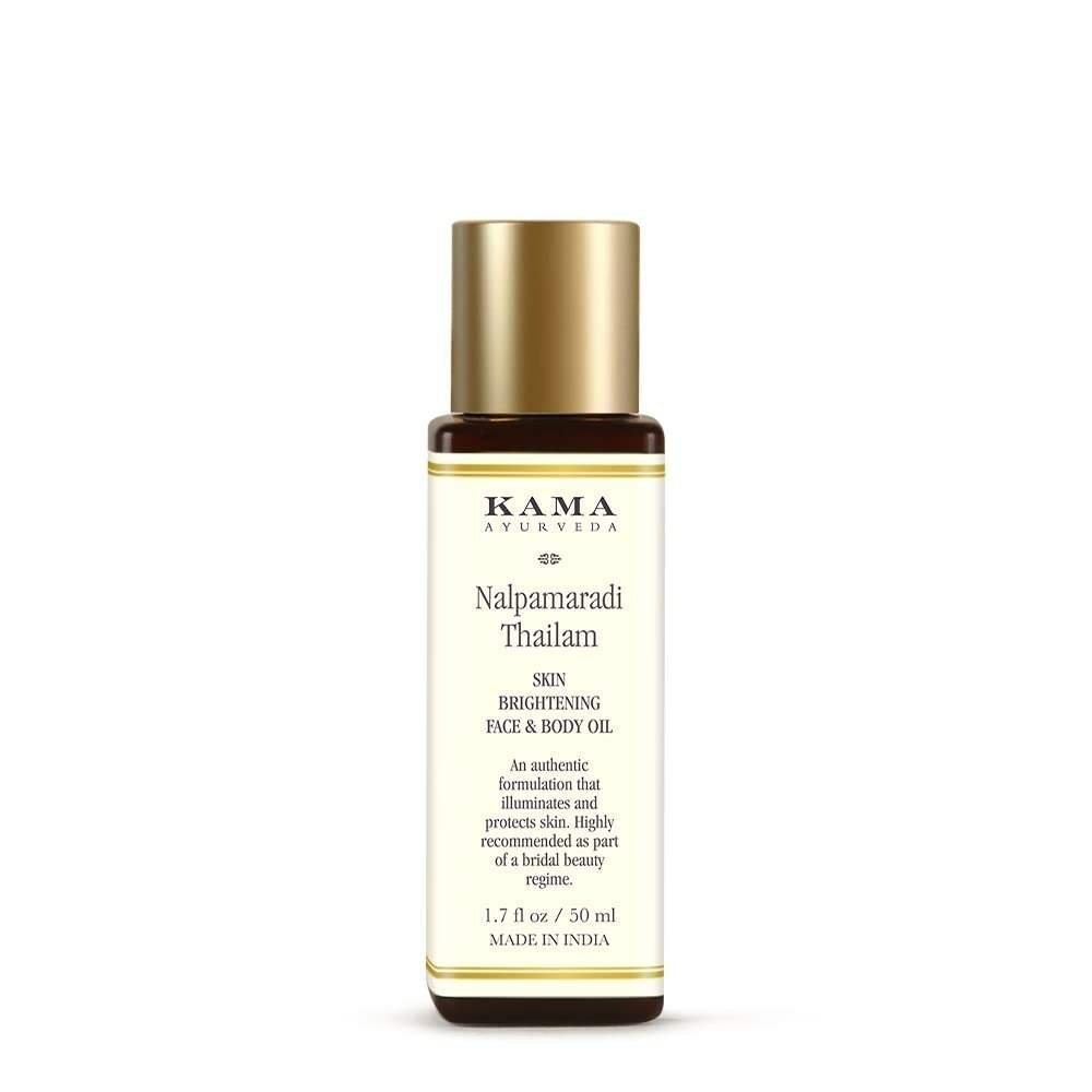 uk41bGwDpChIL-1-1.jpg Kama Ayurveda Nalpamaradi Thailam Skin Brightening Treatment- 50 ml - Fast UK Delivery - Image 1