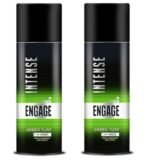 Engage Intense Green Turf Deo Sprays For Men, 150ml 2Pcs - Fast UK Delivery - Image 2