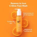 Bella Vita Organic Vitamin C-Glow Natural Face Wash with Honey, Aloe and Sandalwood, Oil Control, Acne Removal and Glowing Skin for Men and Women - 100 ml - Fast UK Delivery - Image 4
