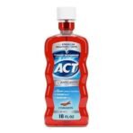 ACT Anticavity Fluoride Rinse, Cinnamon, Alcohol Free 18-Ounce Bottle - Fast UK Delivery - Image 2