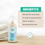 Born Good Plant-based & Bio-enzymes Fabric Stain Remover For Clothes, Sofa Removes Tough Stains & Period Stains Biodegradable, Non-Toxic, Eco-Friendly and Pet & Baby Safe | 500ml Spray - Fast UK Delivery - Image 3