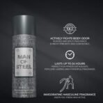 DENVER Man Of Steel Drill Deodorant Body Spray - 200ML Each (Pack of 2) - Fast UK Delivery - Image 5