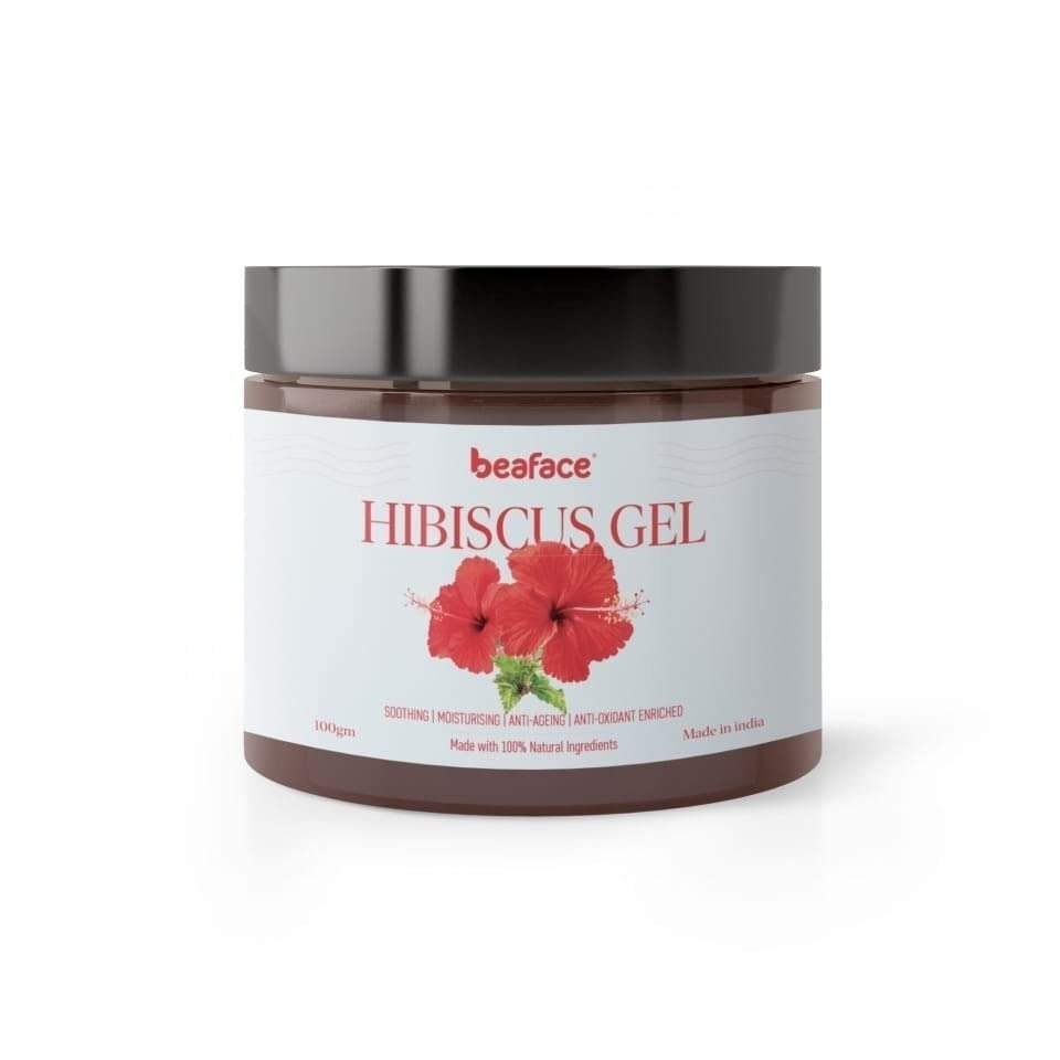 uk41bkc3-18xL-1-1.jpg Beaface Hibiscus gel for hair care and moisturization pack of 1 (100gm) - Image 1