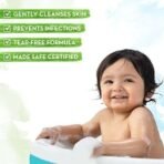 Mamaearth Coco Soft Body Wash For Babies - 400 ml | Infused with Coconut Milk & Turmeric | Tear Free Cleanser, Gently Cleanses Skin & Prevents Infections - Fast UK Delivery - Image 4