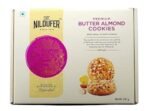 Cafe Niloufer Premium Butter Almond Cookies 400 g | Packed with fiber and good fats | High dry fruit content - Fast UK Delivery - Image 2