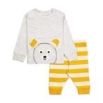 ARIEL Cotton Fleece Clothing Sets for Boys & girls - Unisex Winter Clothing sets Full Sleeve T-shirt & Pant - Fast UK Delivery - Image 2