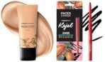 FACESCANADA Magneteyes Matte Kajal - Black, 0.35G Almondoil & Vitamine And Faces Canada Peaches N Cream Tinted Moisturizer - Light 01, 35 G - Fast UK Delivery - Image 2