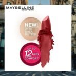 Maybelline New York Matte Lipstick, Intense Colour, 807 Dried Rose, 3.9g & Maybelline New York Matte Lipstick, Intense Colour, Moisturised Lips, Color Sensational Creamy Matte, 507 Almond Pink, 3.9g - Fast UK Delivery - Image 5