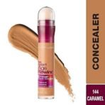 Maybelline New York Instant Age Rewind Concealer, Caramel, 6Ml And New York Fit Me Matte+Poreless Liquid Foundation Medium Coverage For Oily Skin Tube, 330 Toffee, 18Ml, Pack Of 1 - Fast UK Delivery - Image 4
