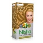 Nisha Cream Hair Color 150gm Jumbo + 40gm Sachet Golden Blonde (Combo Pack) - Fast UK Delivery - Image 3