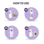 Air Wick 250 ml - Lavender & Lotus, Freshmatic Automatic Air Freshener Refill | 2600 Sprays Guaranteed | Automatic Room Freshener, Bathroom Freshener and Room Spray - Fast UK Delivery - Image 7