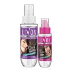 Livon Serum For Women For Dry & Rough Hair For 24 Hour Frizz-Free Smoothness,With Argan Oil & Vitami And Livon Serum, 50ml - Fast UK Delivery - Image 2