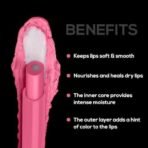 RENEE Lip Fix 3 in 1 Tinted Lip Balm 03 Mimosa 1.6 Gm Heals, Lightens & Nourishes | Dual Core Care Enriched with Vitamin E, Shea Butter & Jojoba Oil for Dry & Chapped Dry Lips - Fast UK Delivery - Image 4