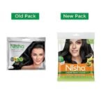 Nisha Cream hair color with sunflower avocado oil & henna extracts 100% grey coverage no ammonia (20ml+20gm x 1) (Pack of 6, (NATURAL BLACK 1)) Fast Shipping to USA & Canada - Image 3