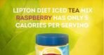 Lipton Raspberry Iced Tea Mix is The Perfect Blend of Thirst Quenching Tea and The Sweet Flavor of Ripe Raspberries. So Mix up a Pitcher Now 670g - Fast UK Delivery - Image 4