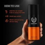 DENVER G O A T Black Code Deo -150ML Each (Pack of 2)| Long Lasting Deodorant Spray For Men - Fast UK Delivery - Image 5